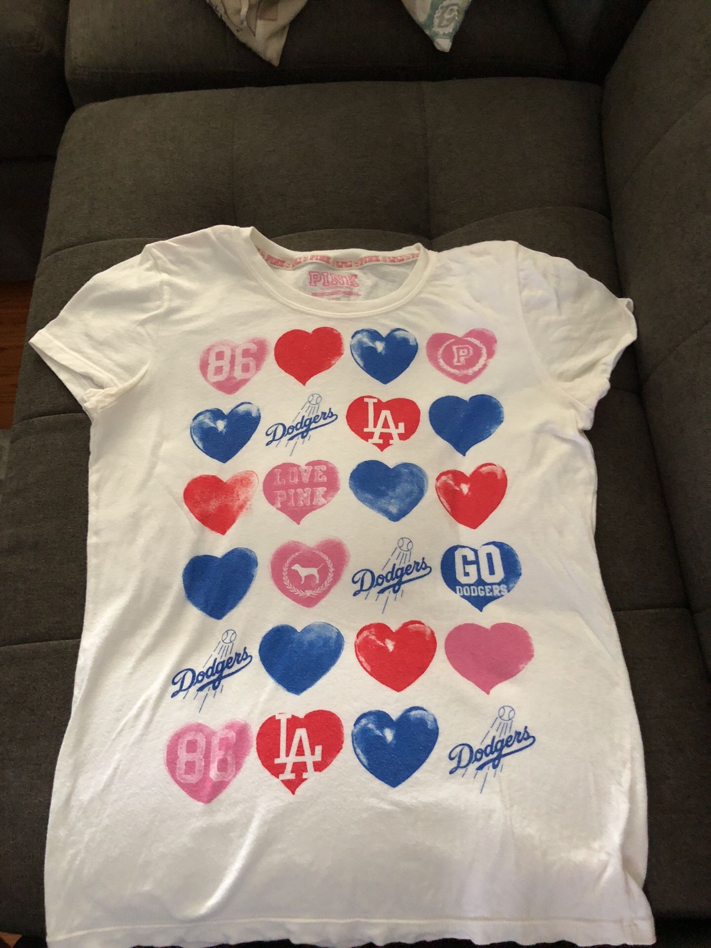 victoria secret dodgers shirt