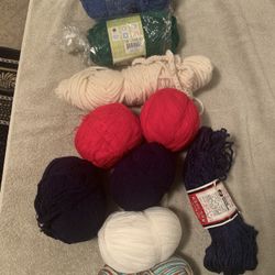 Yarn To Make Scarfs Or Cloth Hand Work