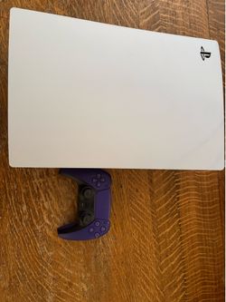 playstation 5 ( disk version) and controller