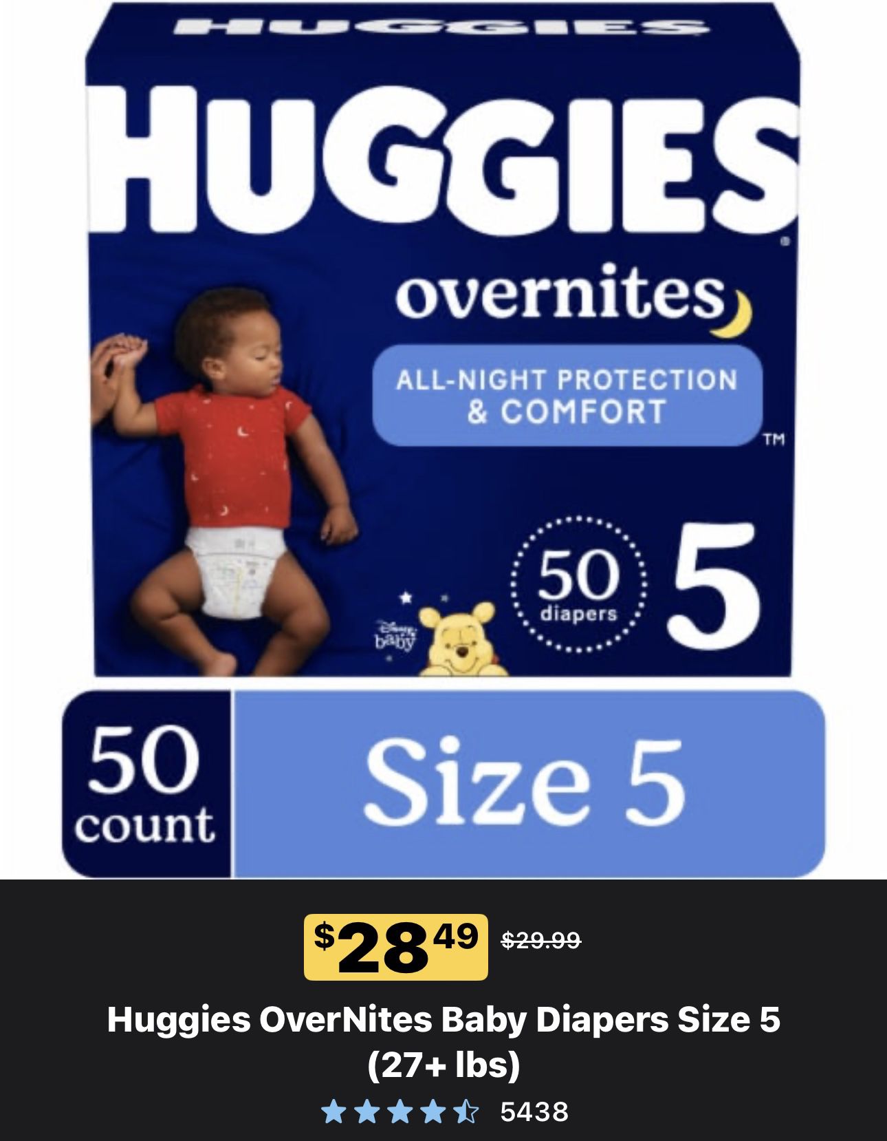 Huggies Size 5