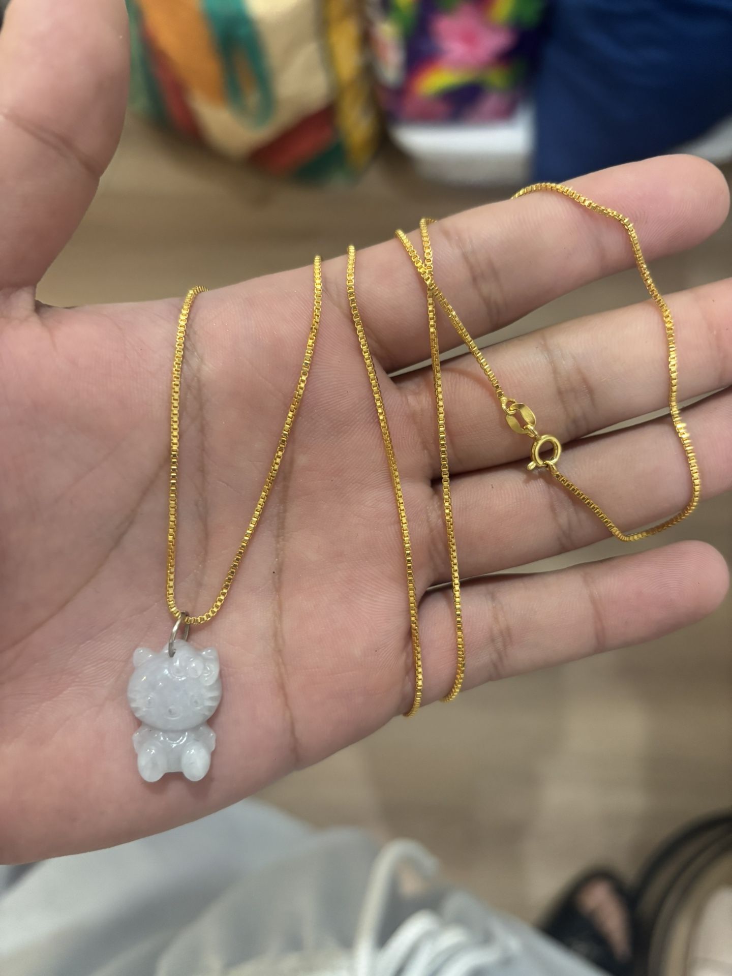 925 New Buddha Gold Over Silver For Women