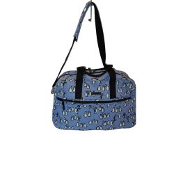 Vera Bradley medium traveler bag in playful penguins