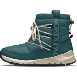BRAND NEW The North Face ThermoBall Shaded Spruce Snow Boots Size 6 Women UK4
