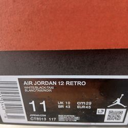 NEW CONDITION TAXI JORDAN 12s*** Size 11 $150 today
