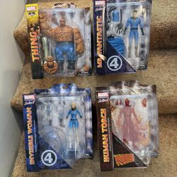 Marvel Select Fantastic Four Set