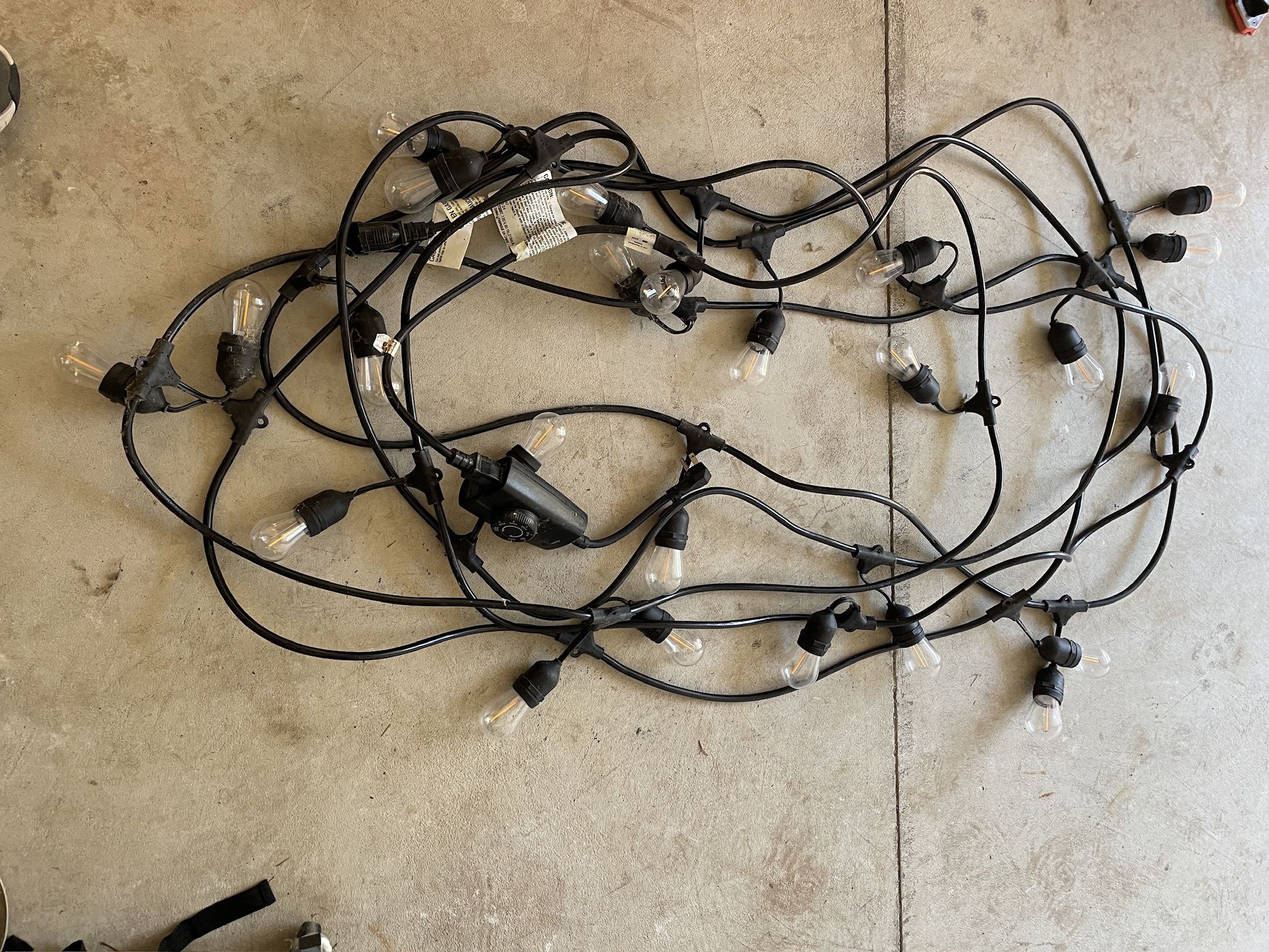 48’ LED Patio String lights