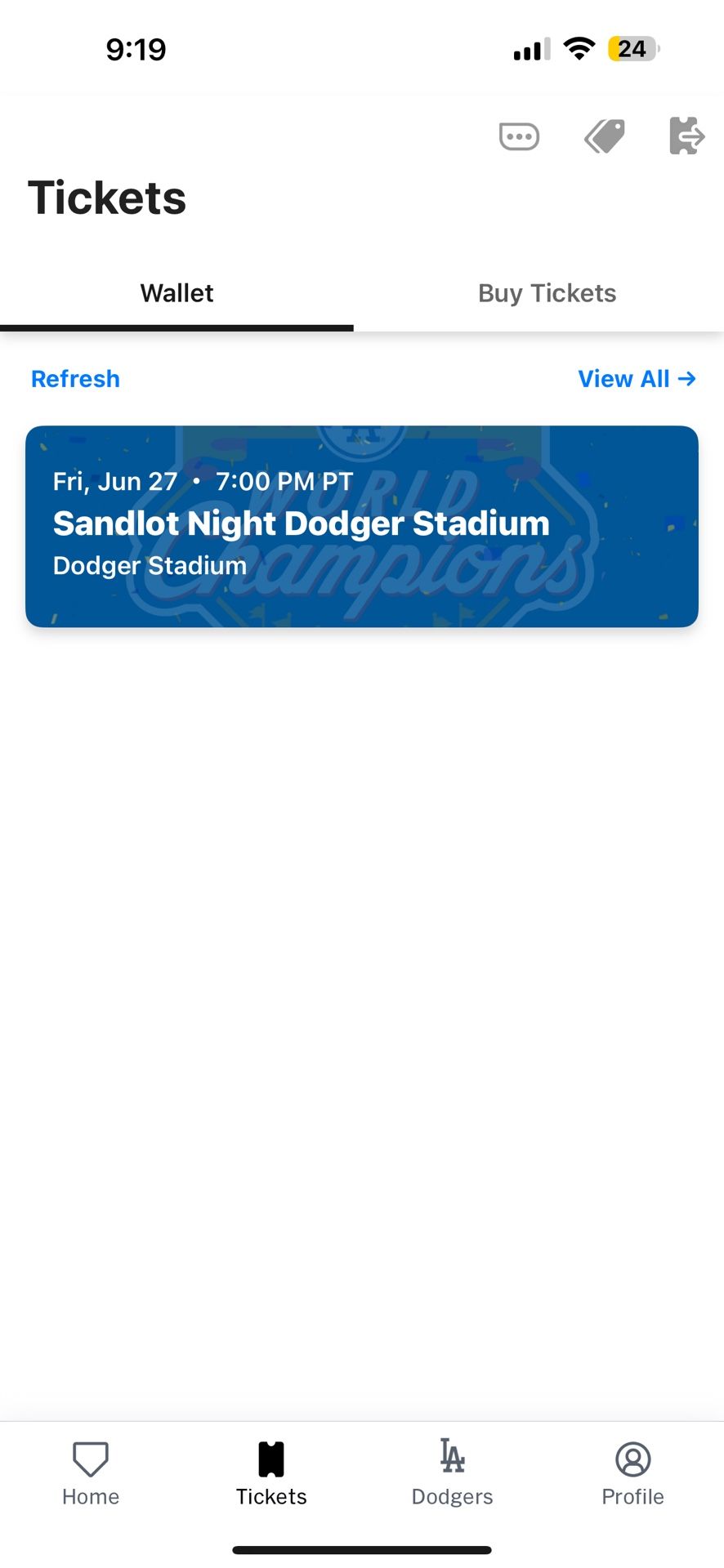 Dodgers Sandlot Night Movie