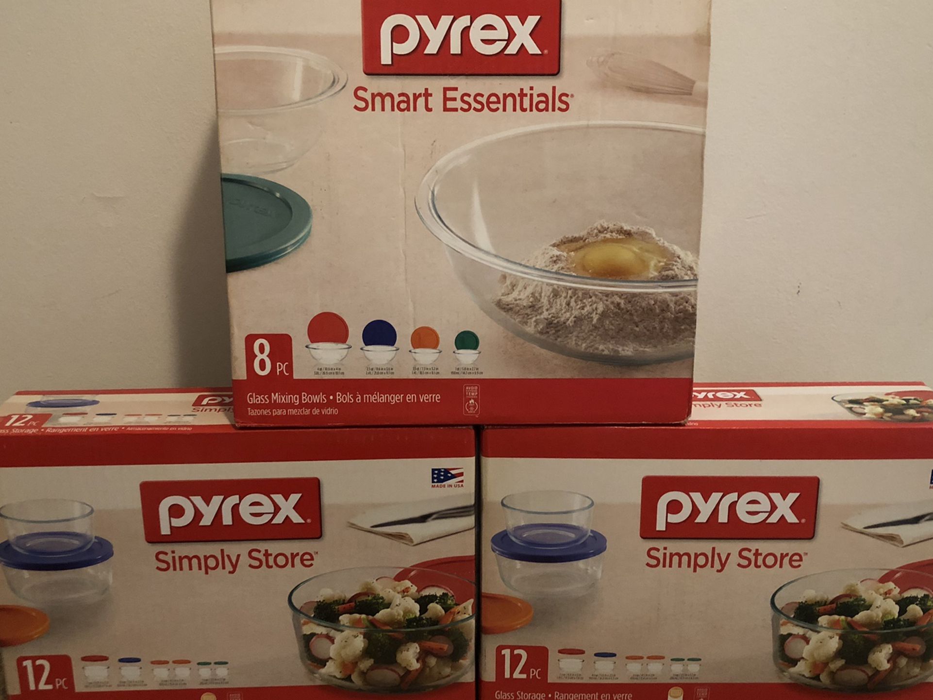Pyrex Glass Bowls & Storage Containers