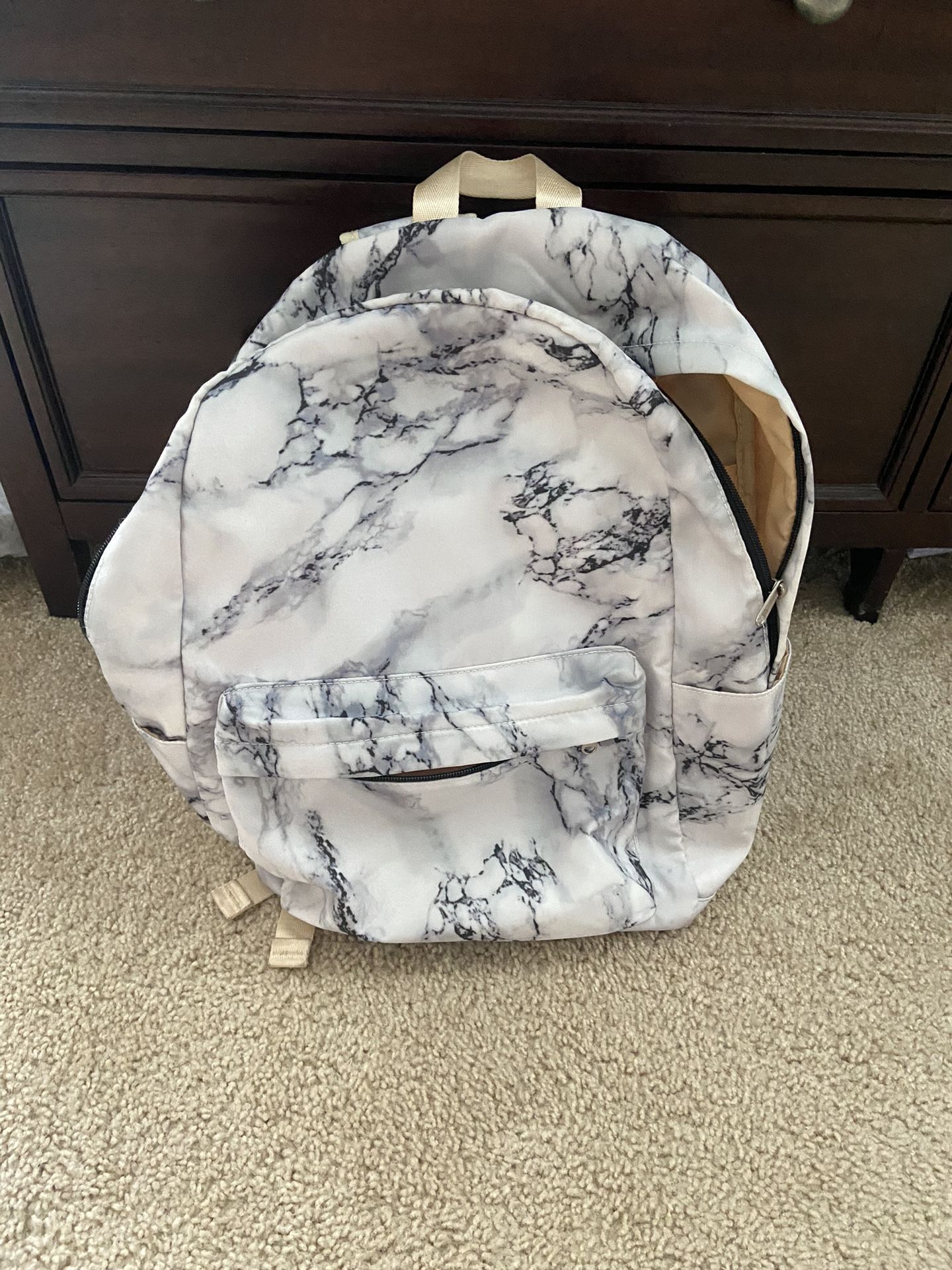 Girl Marble Backpack/Chrome Carrier