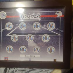 Air NFL Patriots Coin Collection Quarters