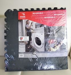 Norsk Reversible Foam Flooring 24" x 24" – 6 Pack – New Sealed
