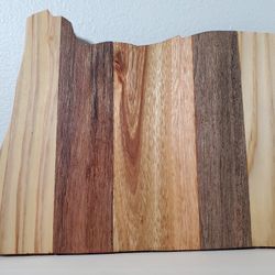 Wooden Oregon State Silhouette 