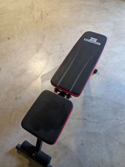 NICEPEOPLE Adjustable Weight Bench – Incline/Decline