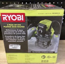 RYOBI 10 Amp 2 HP Plunge Base Corded Router