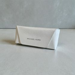 Michael Kors Eye Glasses/Sun Glasses Case - White 