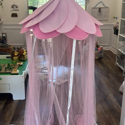 Bed/Play Tent Canopy For Girls Room