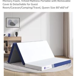 New Foldable Queen bed