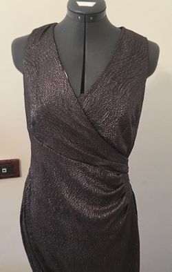 Ralph Lauren Dark Grey Long Night Dress Size 12