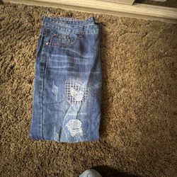 Distressed Jeans Size 38
