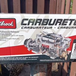 Holley And Edelbrock Carburetor