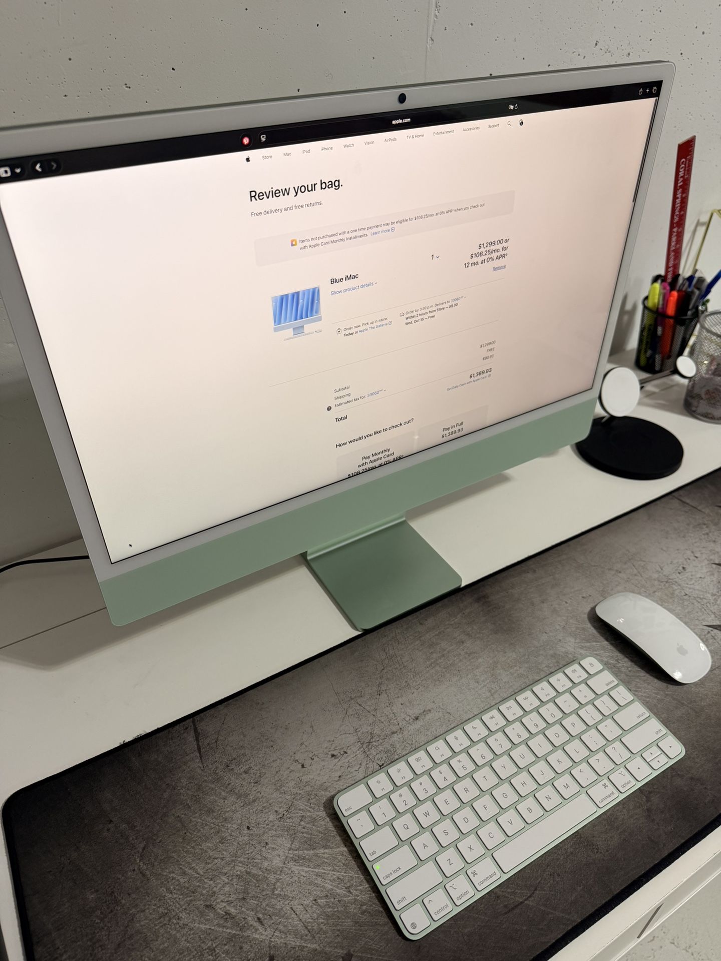 Apple iMac M4 24” Green 