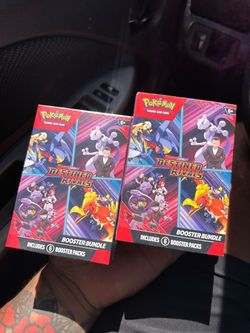 Pokemon Destined Rivals Booster Bundles
