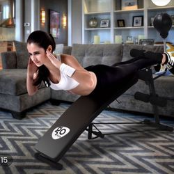 Curved Workout Fitness Sit Up Bench