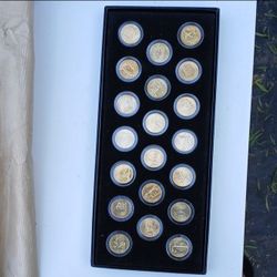 24K Gold-Plated U.S. Quarter Collection,