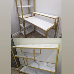Sold Together Or Separate- Desk | Shelf | Table/TV Console