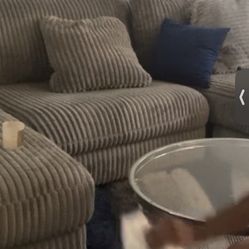 Gray Sectional Couch