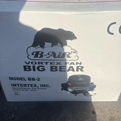 B-Air Vortex Fan Big Bear Model BB-2