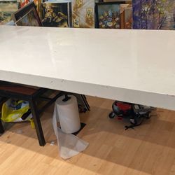 Extra Large White Table  
