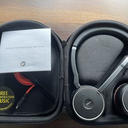 New! Jabra Evolve 75 SE, Link380a UC Stereo- Bluetooth Headset with Noise-Cancelling Microphone