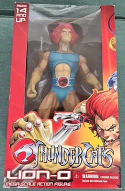 2011 Mezco ThunderCats Lion-O Mega-Scale 14" Sealed