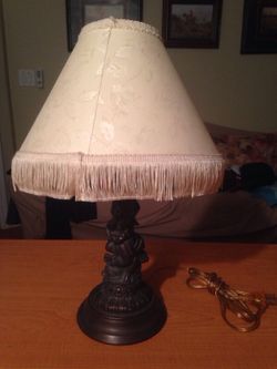 Vintage lamp- plugs in for light