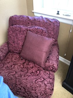 Selden’s Down-Filled Large Chair & Ottoman