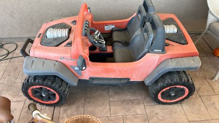 Power wheels jeep hurricane extreme ride on