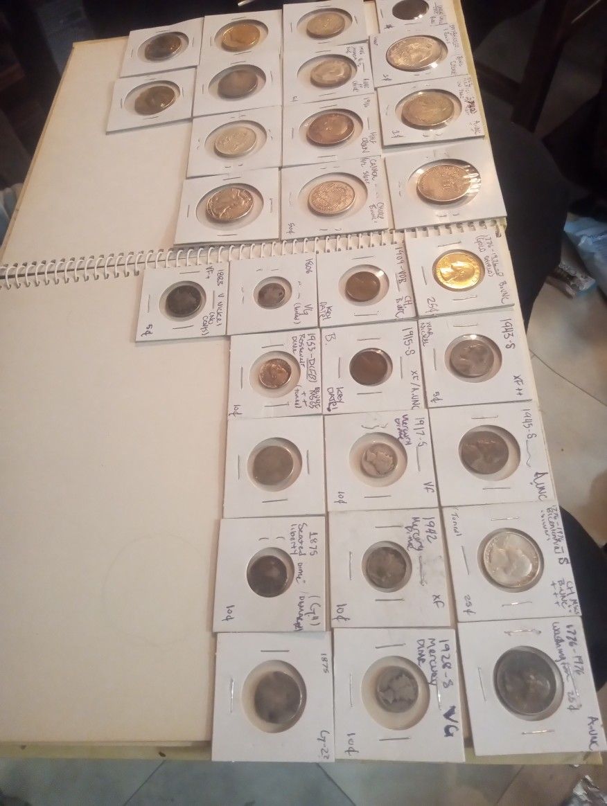 US Canadian Mexico Silver Coin Collection