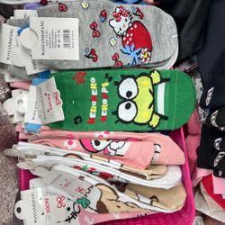 Hello Kitty Socks 2$ Each 