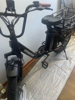 Black Electric Bike Vefreedom