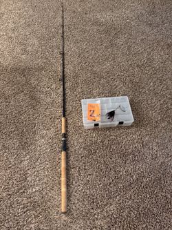 St. Croix 7’6” MH Premier Musky Casting Rod, Like New! Plus Extras