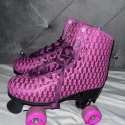Pink Roller Skates 