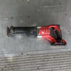 Milwaukee Sawzall W/ Battery and Charger