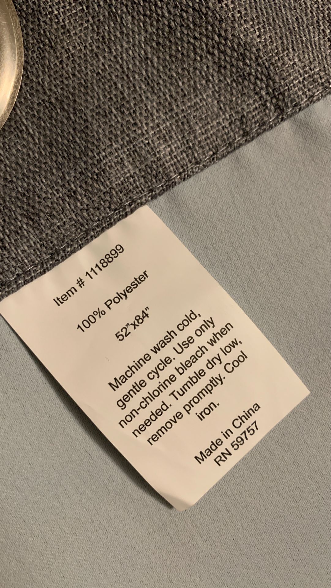 Set of Two Blackout Curtains