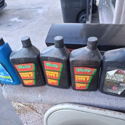 Transmission Fluid Bottles Full Sold Indiv. Or All Make Me Offer