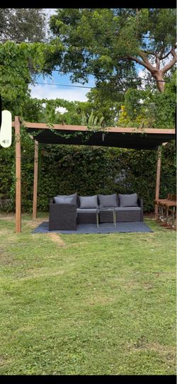 Outdoor Sofa And Table