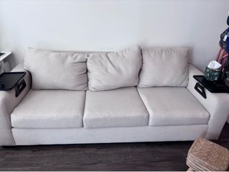 Light Cream Couch - Living Spaces