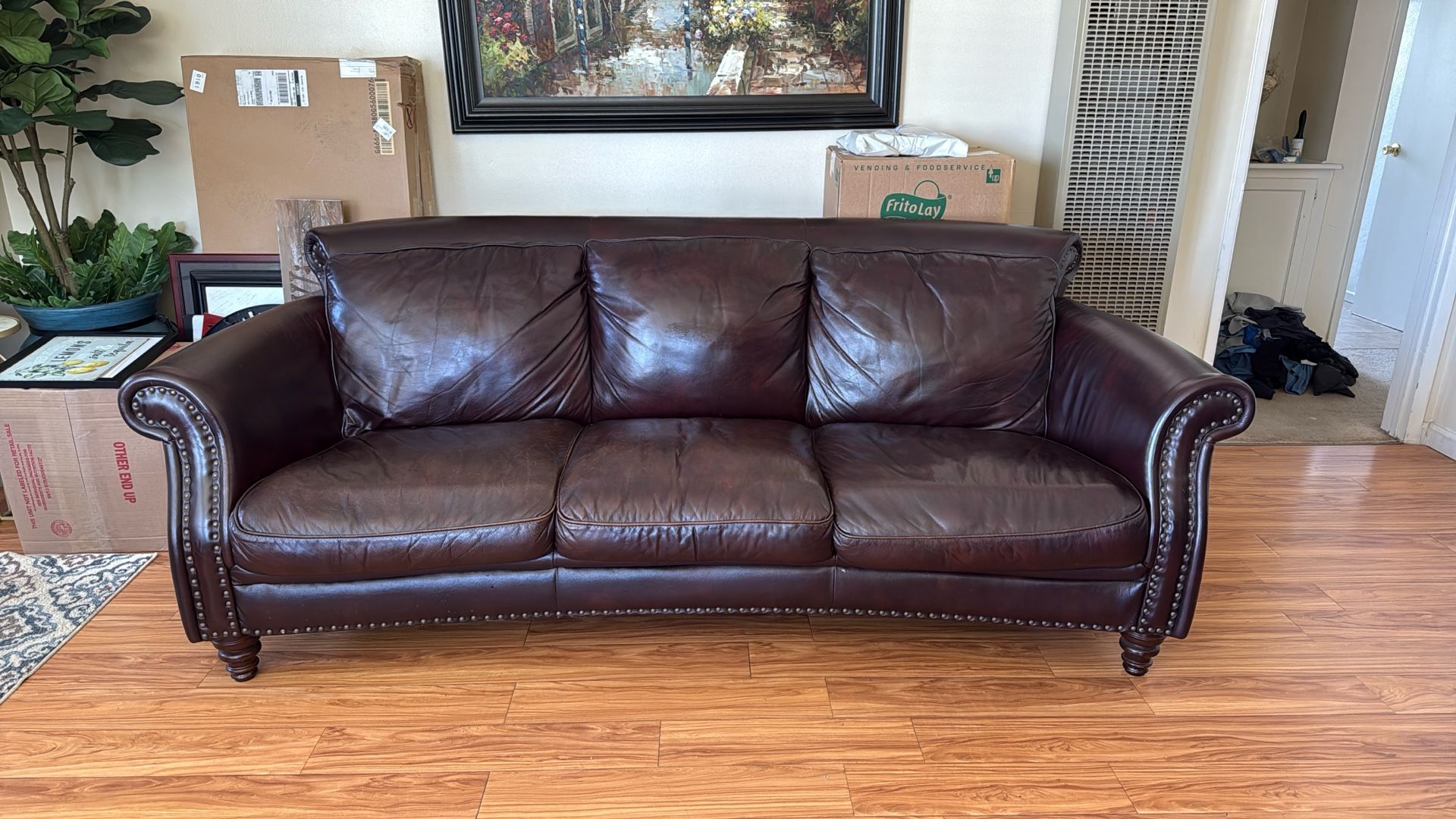 Leather Sofa