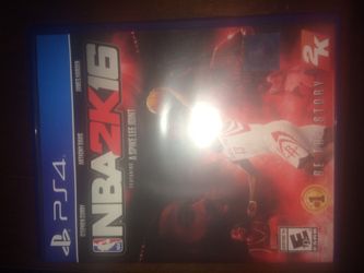 Nba2k16 PS4