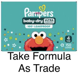 Pampers Baby Dry Size 4 Diapers Pañales 